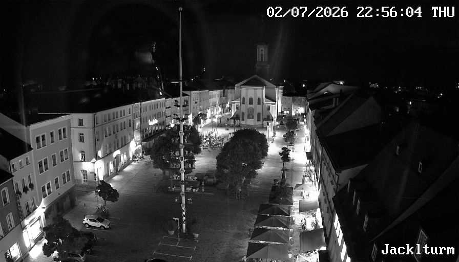 Archiv Foto Webcam Stadtplatz Traunstein