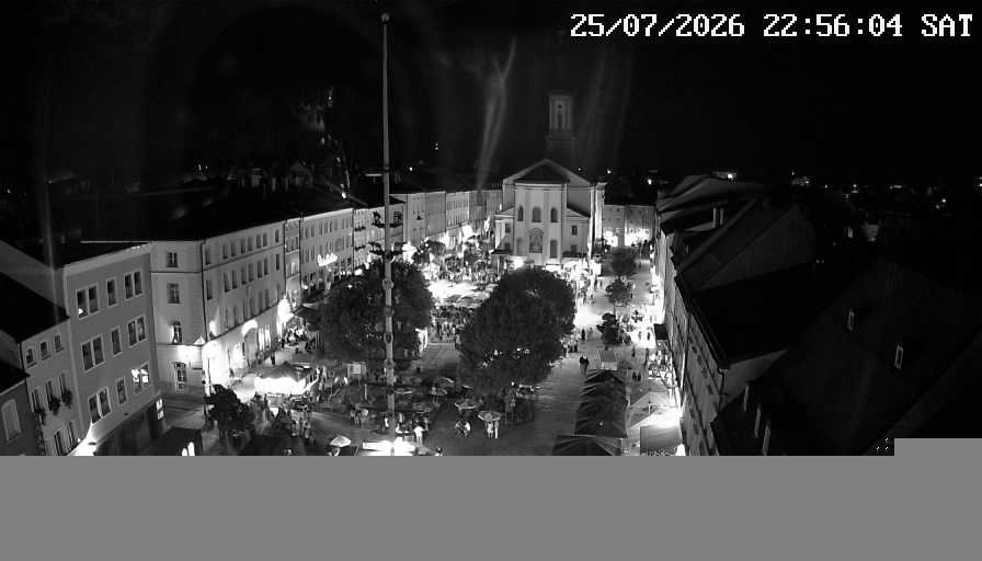 Archiv Foto Webcam Stadtplatz Traunstein