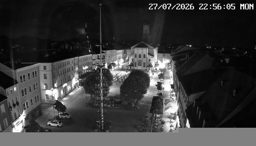 Archiv Foto Webcam Stadtplatz Traunstein