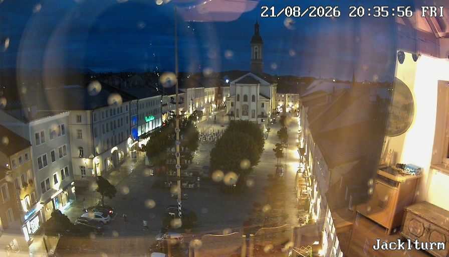 Archiv Foto Webcam Stadtplatz Traunstein