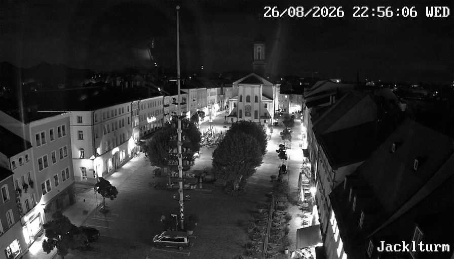 Archiv Foto Webcam Stadtplatz Traunstein
