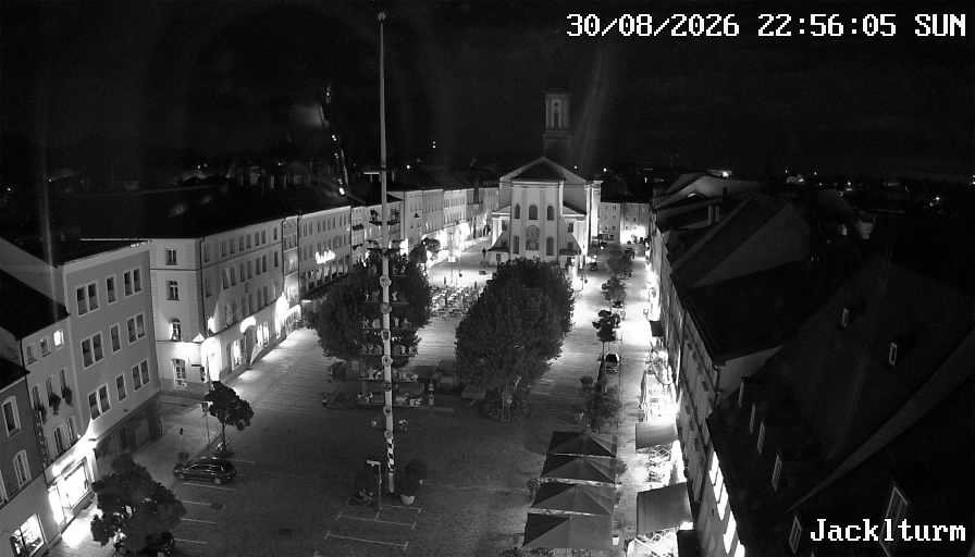 Archiv Foto Webcam Stadtplatz Traunstein