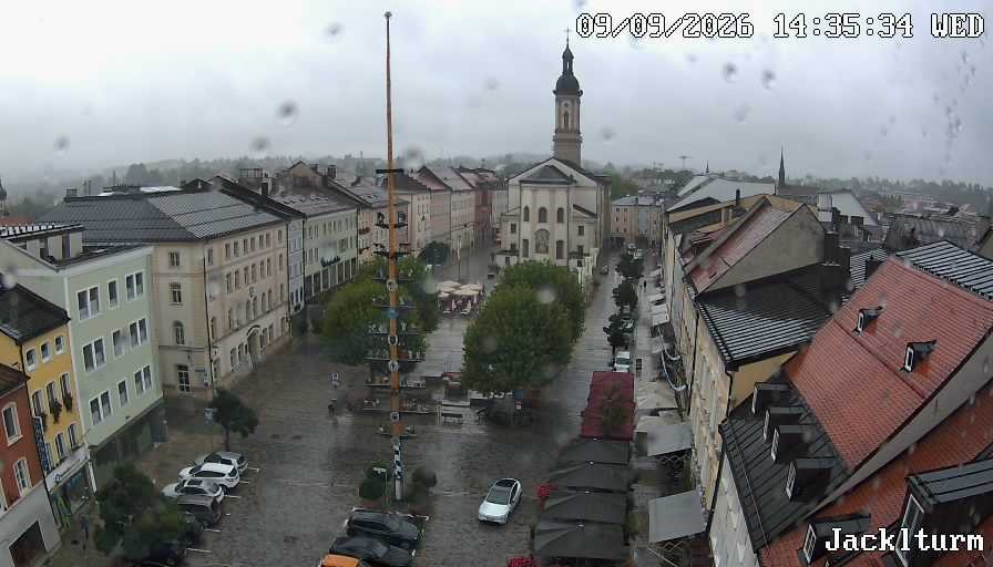 Archiv Foto Webcam Stadtplatz Traunstein