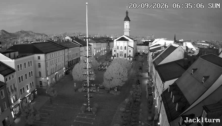 Archiv Foto Webcam Stadtplatz Traunstein