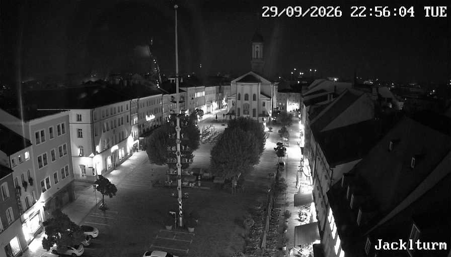 Archiv Foto Webcam Stadtplatz Traunstein