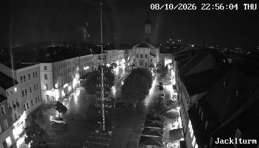 Archiv Foto Webcam Stadtplatz Traunstein