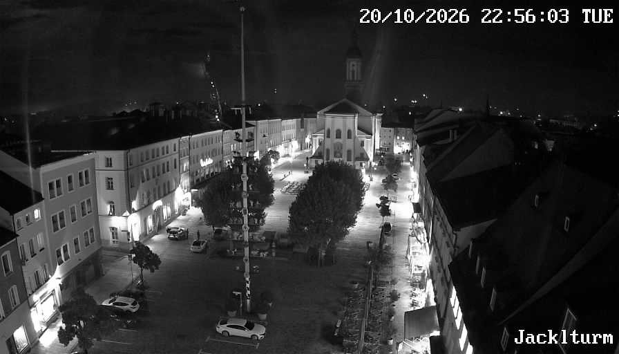 Archiv Foto Webcam Stadtplatz Traunstein