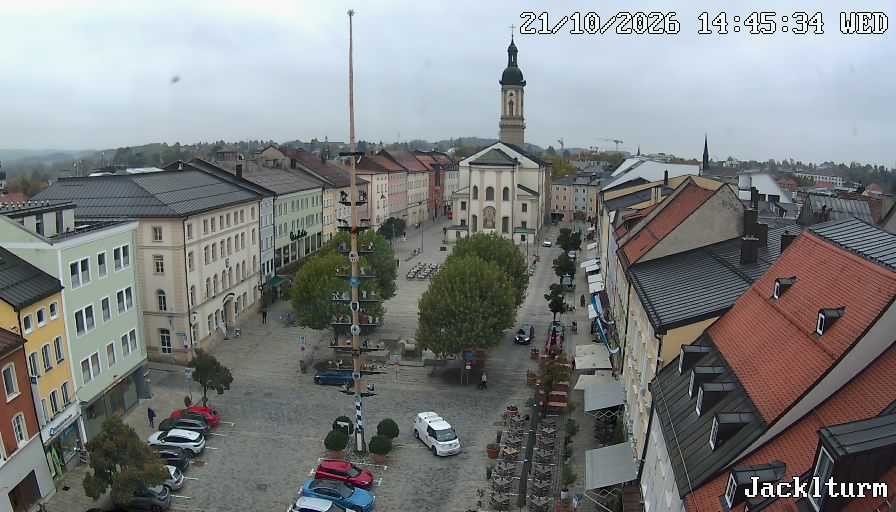 Archiv Foto Webcam Stadtplatz Traunstein