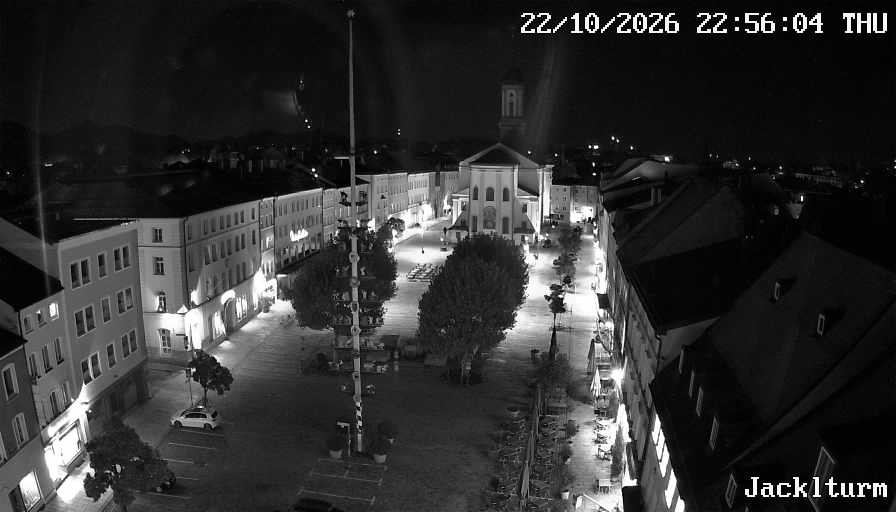 Archiv Foto Webcam Stadtplatz Traunstein
