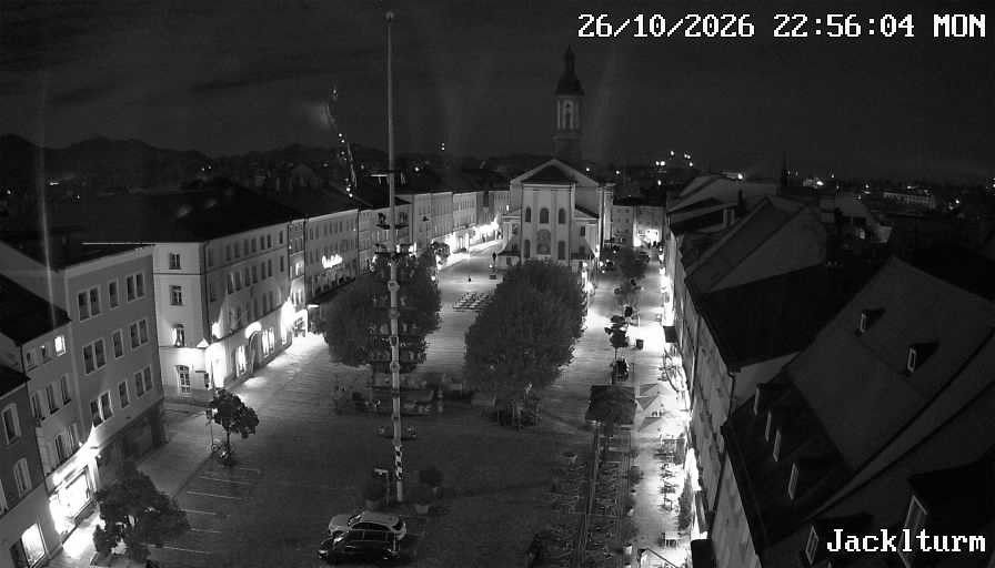 Archiv Foto Webcam Stadtplatz Traunstein