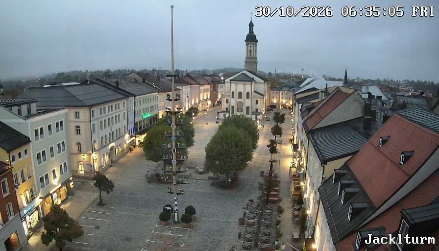 Archiv Foto Webcam Stadtplatz Traunstein