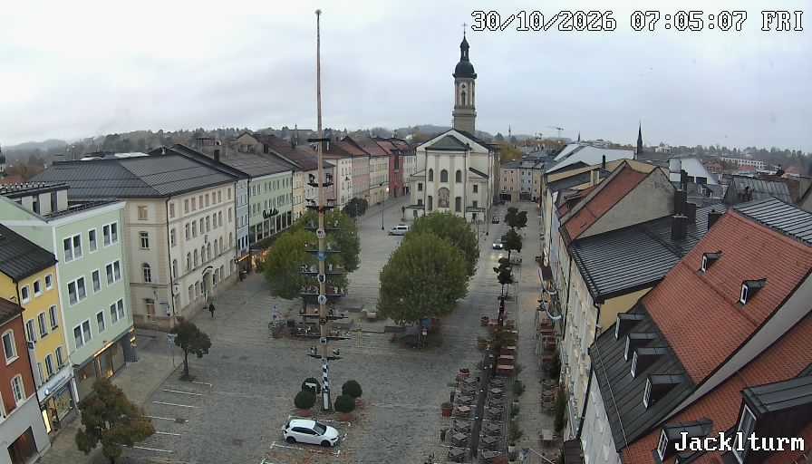 Archiv Foto Webcam Stadtplatz Traunstein