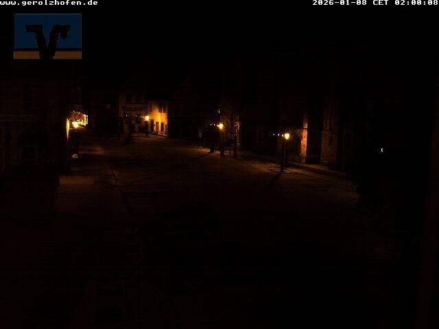 Archiv Foto Webcam Gerolzhofen Marktplatz