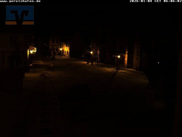Archiv Foto Webcam Gerolzhofen Marktplatz