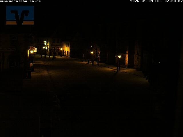 Archiv Foto Webcam Gerolzhofen Marktplatz