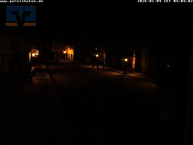 Archiv Foto Webcam Gerolzhofen Marktplatz
