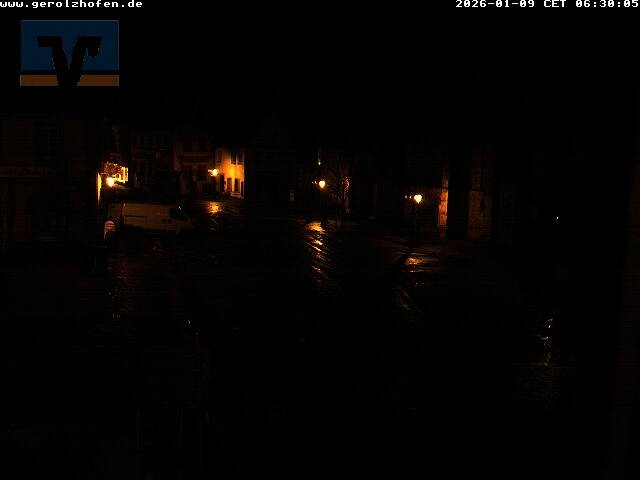 Archiv Foto Webcam Gerolzhofen Marktplatz