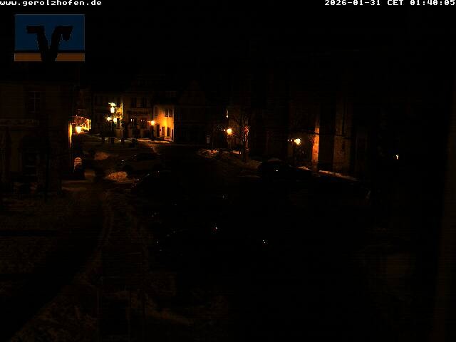 Archiv Foto Webcam Gerolzhofen Marktplatz