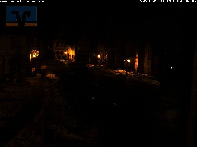 Archiv Foto Webcam Gerolzhofen Marktplatz