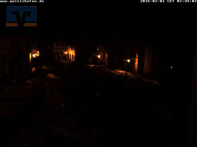 Archiv Foto Webcam Gerolzhofen Marktplatz