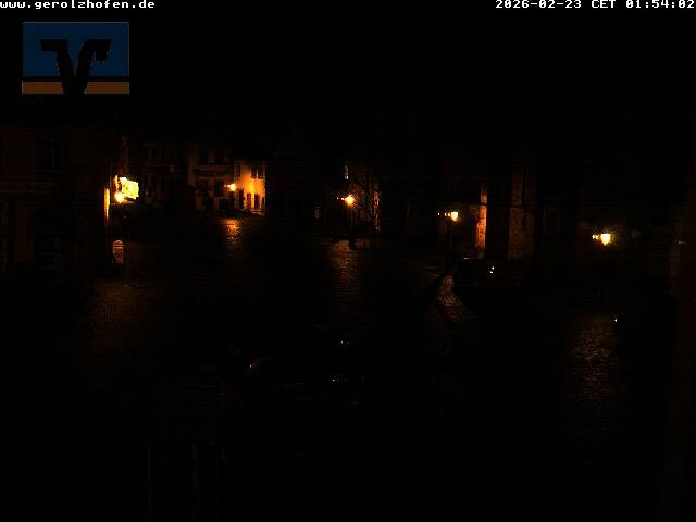 Archiv Foto Webcam Gerolzhofen Marktplatz