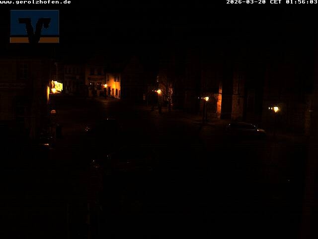 Archived image Webcam Gerolzhofen: Market Place