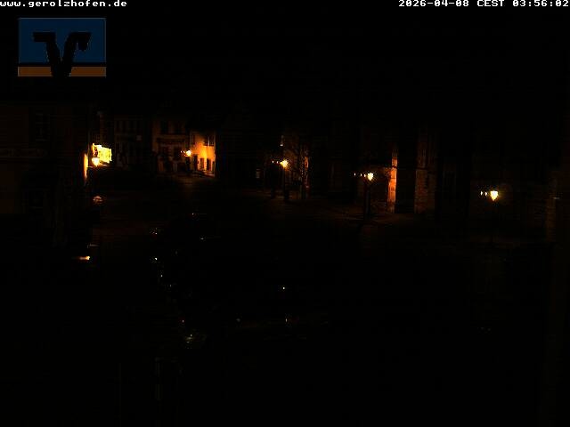 Archiv Foto Webcam Gerolzhofen Marktplatz