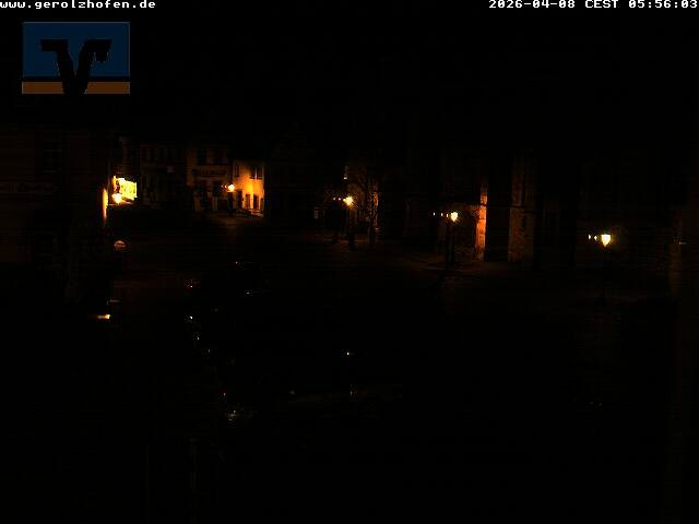 Archiv Foto Webcam Gerolzhofen Marktplatz