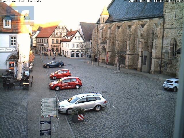 Archiv Foto Webcam Gerolzhofen Marktplatz