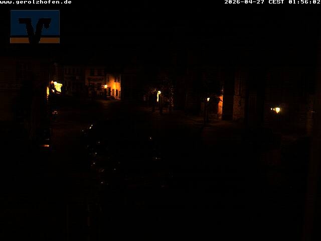 Archiv Foto Webcam Gerolzhofen Marktplatz