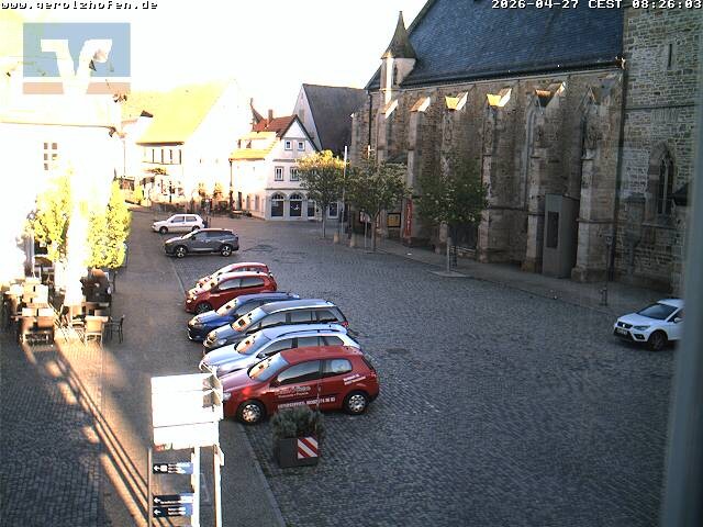 Archiv Foto Webcam Gerolzhofen Marktplatz