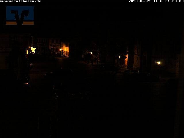 Archiv Foto Webcam Gerolzhofen Marktplatz