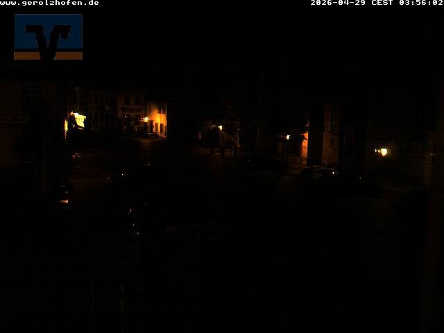 Archiv Foto Webcam Gerolzhofen Marktplatz
