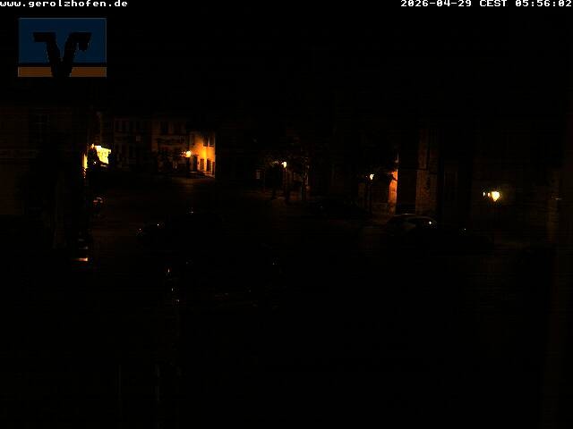 Archiv Foto Webcam Gerolzhofen Marktplatz