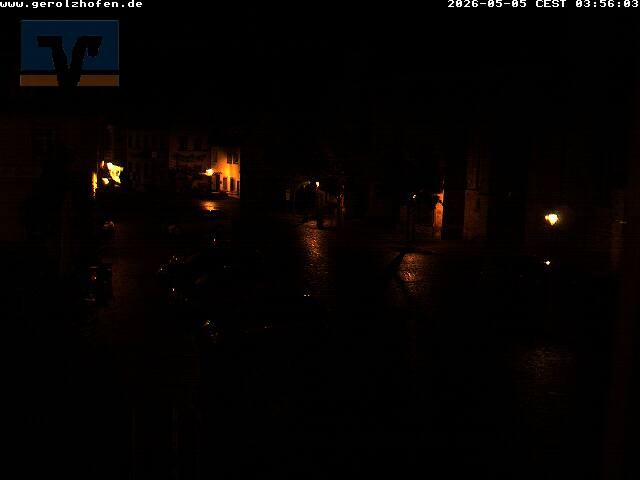 Archiv Foto Webcam Gerolzhofen Marktplatz