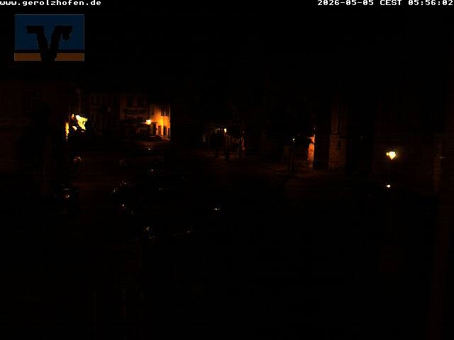 Archived image Webcam Gerolzhofen: Market Place