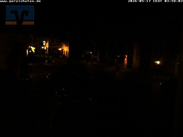 Archived image Webcam Gerolzhofen: Market Place