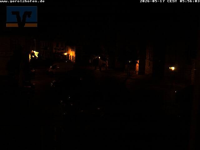 Archived image Webcam Gerolzhofen: Market Place