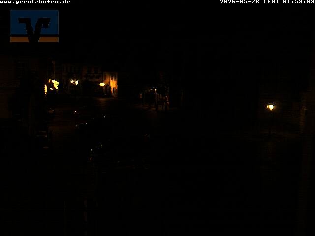Archived image Webcam Gerolzhofen: Market Place