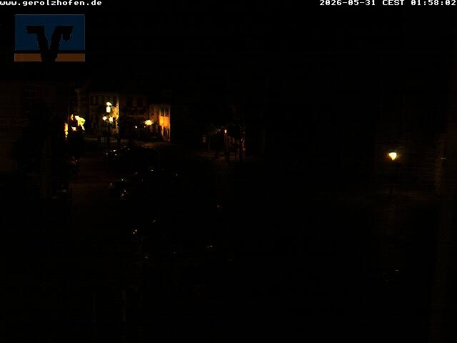 Archiv Foto Webcam Gerolzhofen Marktplatz