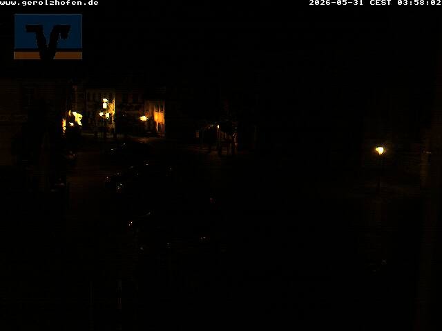 Archiv Foto Webcam Gerolzhofen Marktplatz