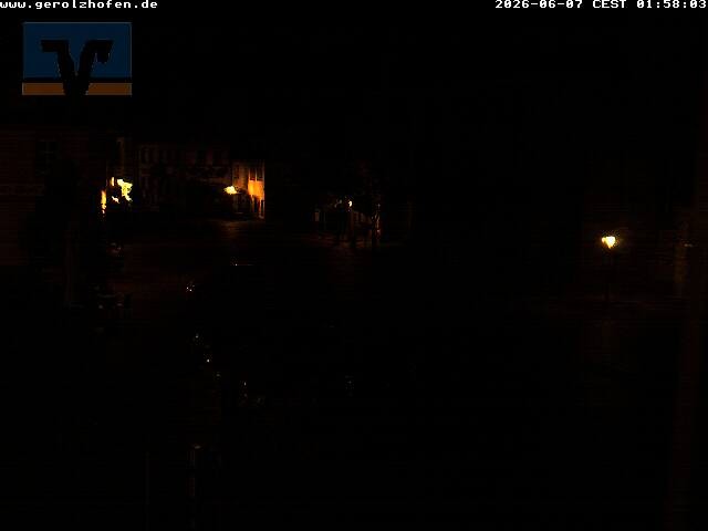 Archiv Foto Webcam Gerolzhofen Marktplatz