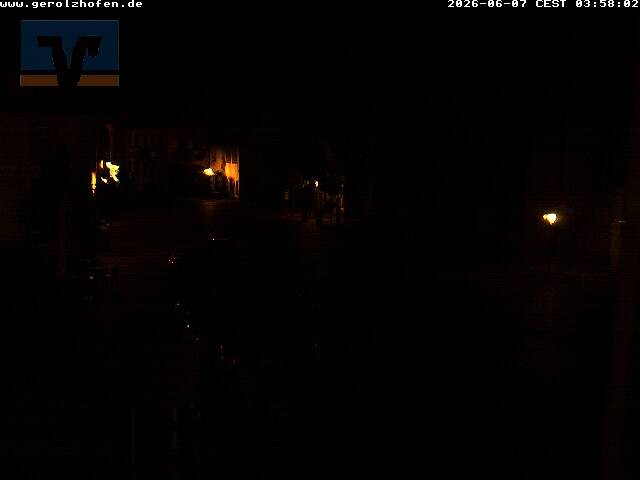Archiv Foto Webcam Gerolzhofen Marktplatz