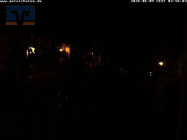 Archiv Foto Webcam Gerolzhofen Marktplatz