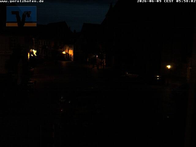 Archiv Foto Webcam Gerolzhofen Marktplatz