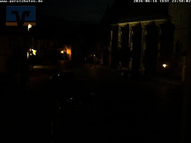 Archiv Foto Webcam Gerolzhofen Marktplatz