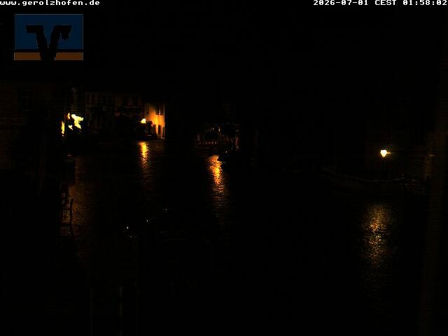 Archiv Foto Webcam Gerolzhofen Marktplatz
