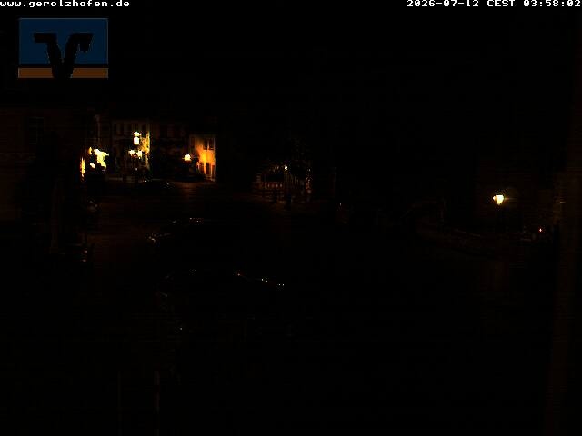 Archived image Webcam Gerolzhofen: Market Place
