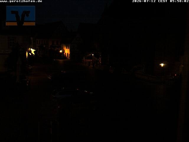 Archived image Webcam Gerolzhofen: Market Place