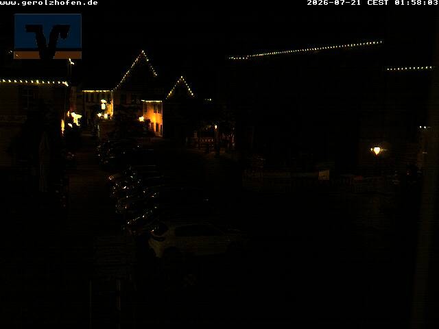 Archiv Foto Webcam Gerolzhofen Marktplatz